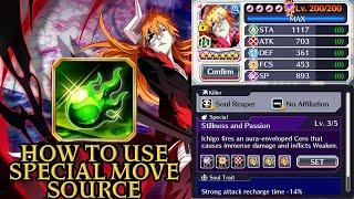 How To Use Special Move Source in Bleach: Brave Souls | Beginner's Guide | Bleach : Brave Souls