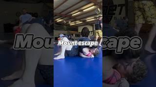 How to escape mount every time #bjj