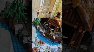 Finally finished #lego #speedbuild  #shorts #short #brick #vikings  #village #pixelbrixx #medieval