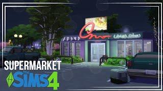 МАГАЗИН | SUPERMARKET [NO CC] Sims 4 Speed Build