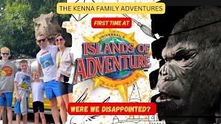 Universal Orlando Resort Islands of Adventure for the First Time