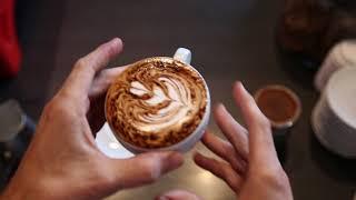 Making a Cappuccino and Babycino