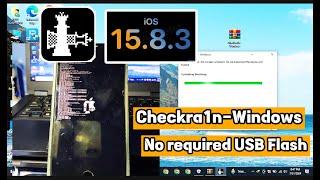 Checkra1n-Windows Jailbreak iOS 15.8.3 on iPhone 7+ got successful | No required USB Flash