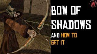 How to get: Bow of Shadows - Walkthrough (TES III Morrowind)