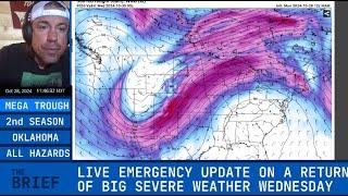 LIVE EMERGENCY UPDATE ON RETURN OF SEVERE WEATHER TO #TORNADO ALLEY