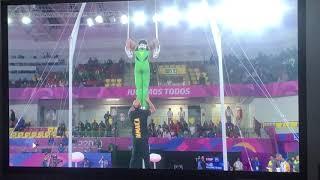 Jamaican Gymnast Reiss Beckford amazing Rings Routine @panamgames_2019