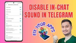 How to Disable the In-chat Sound in Telegram