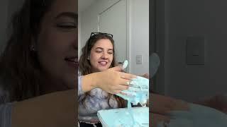 MINHA PRIMEIRA VEZ FAZENDO SLIME!!!! #shorts