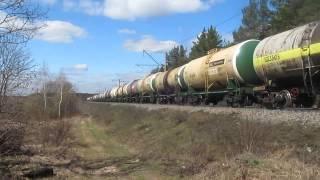 ГЖД ВЛ80С-1266 С Грузовым поездом