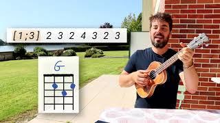 COME SAIL AWAY Styx - ukulele tutorial with chords