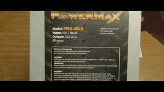 Powermax PM3-60LK Brief Overview & Look Inside. + Owners Manual Up close