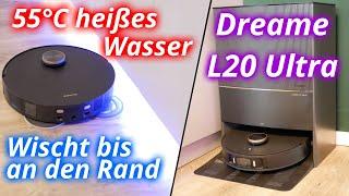 Dreame L20 Ultra / X20 Pro - Saugroboter mit Wasseranschluss, Wischen bis zum Rand und einiges mehr!