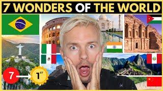 RANKING The 7 WONDERS Of The World!