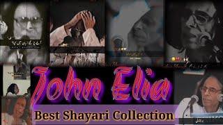 John Elia Best Shayari Collection  !! Painful shayari Vedio !! Heart-broken Shayari #MajburShayar