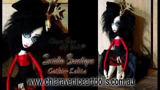 Gothic Lolita OOAK Art Doll - Invidia Bonetique