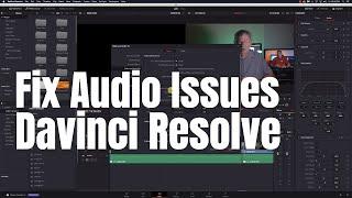 Fixing Audio Playback Issues with Davinci Resolve