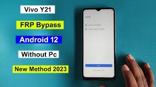 Vivo Y21 FRP Bypass Android 12 | Google/Gmail Account Unlock Vivo Y21 Without Pc New Method 2023