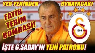 İŞTE GALATASARAY'IN YENİ PATRONU! FATİH TERİM...