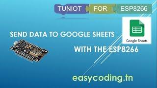 NodeMcu (ESP8266) Tutorial C-10:  Send data to google sheets