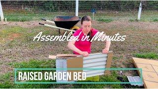 Assembling a Long-Lasting, Versatile Raised Garden Bed in Minutes