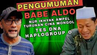 Nur Ikhyak Ampel Sudah Tes DNA⁉️Haplogroupnya "O" Mongol China⁉️