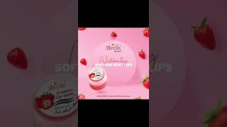 Archi Herbals strawberry lip balm for soft and silky lips