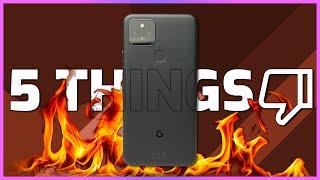 Google Pixel 5 Hands On - 5 Things I HATE