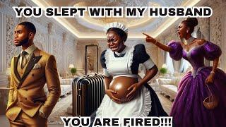 MILLIONNAIRE got housemaid PREGNANT & his wife fired her 5 years later he was SHOCKED #africantales