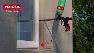 How to install window & door with high yield gun foam?