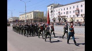 Пост №1 города Красноярска на Торжественном прохождении в городе Красноярске 9 мая 2024 года