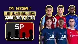 CARA INSTALL MEGA FACEPACK SMOKEPATCH TERBARU ! - 4400+ FACE - EFOOTBALL PES 2021 SEASON UPDATE