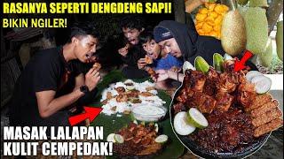 NIKMAT CAMPING SAMBIL MASAK KULIT CEMPEDAK DI BIKIN LALAPAN! RASANYA BIKIN NAGIH!