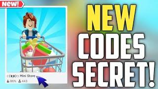 Mini Store New Codes!! | ROBLOX *SECRET* CODES