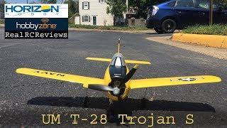 T-28 Trojan S BNF Basic w/ SAFE | Real RC Reviews | Maiden Flight