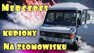 Mercedes kupiony na złomowisku