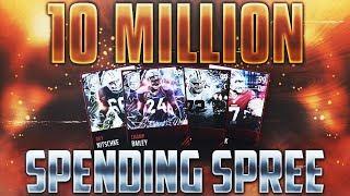 INSANE AS F*** 10 MILLION Coin Shopping Spree! Madden Mobile 17