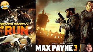 NFS The Run & Max Payne 3 - Funny, Lucky and Perfect Timing moments (EP.1)