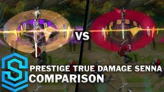 Prestige True Damage Senna VS All Previous Skins | Skin Comparison