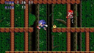 Sonic Chaos Quest Ultimate - Dire Treetops Zone Act 1