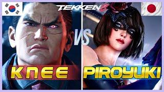 Tekken 8 ▰ KNEE (Kazuya) Vs PIROYUKI (Nina) ▰ Ranked Matches