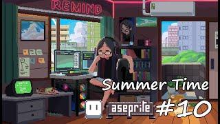 Summer Time | Aseprite Pixelart Speed Paint [010]