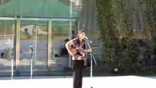 Singing in the streets of Kanazawa