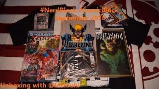Unboxing with @fettouhi #NerdBlock #ComicBlock September 2016