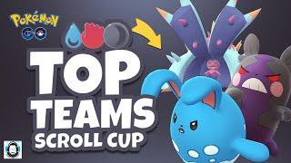 TOP TEAMS IN THE SCROLL CUP | Pokemon GO PvP