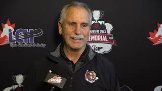 Willie Desjardins | Memorial Cup Game Four Morning Skate