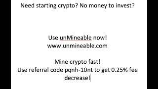 Start mining with unMineable now!