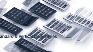 The new Axis Keypad and Touch RFID locks by Digilock