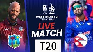 NEPAL VS WEST INDIES 'A' T20 SERIES 2024 || NEPAL VS WEST INDIES 'A' 1ST T20 MATCH 2024 #live