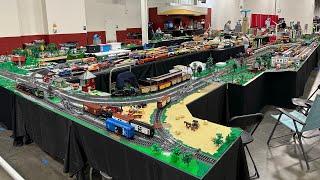 LEGO Train Layout By LGMS - BrickFair VA 2024